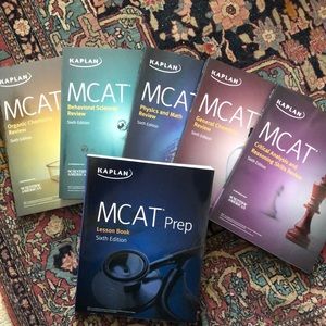 Kaplan MCAT Prep books, sixth edition